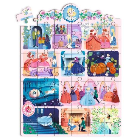 Puzzle poveste Cenusareasa, Djeco - poza 3