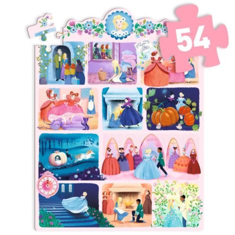 Puzzle poveste Cenusareasa, Djeco - poza 5