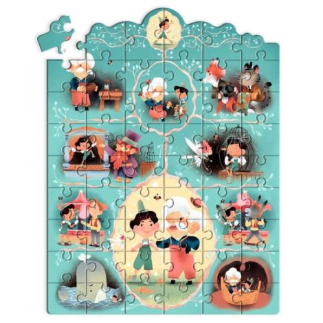 Puzzle poveste Pinocchio, Djeco - poza 3