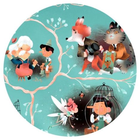 Puzzle poveste Pinocchio, Djeco - poza 4