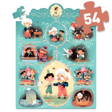 Puzzle poveste Pinocchio, Djeco - poza 5