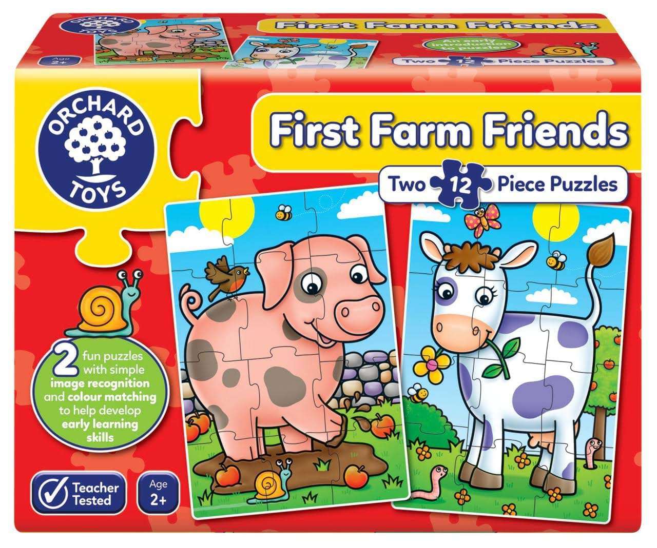 Puzzle Primii Prieteni de la Ferma FIRST FARM FRIENDS