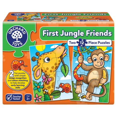 Puzzle Primii Prieteni din Jungla FIRST JUNGLE FRIENDS - poza 1