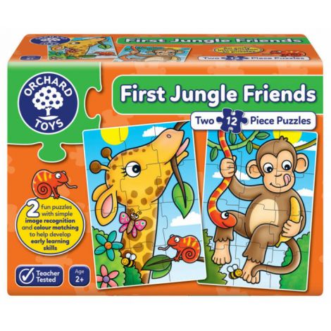 Puzzle Primii Prieteni din Jungla FIRST JUNGLE FRIENDS - poza 2