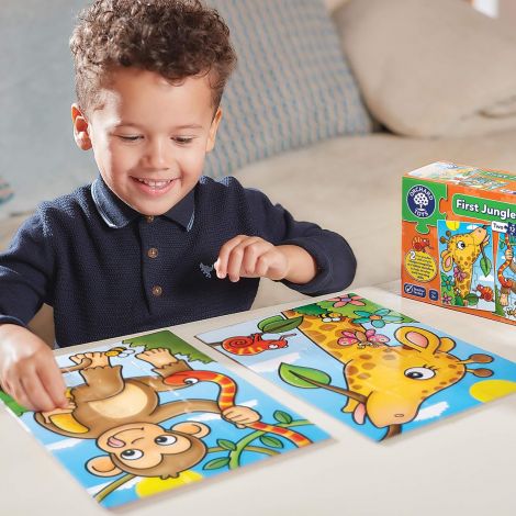 Puzzle Primii Prieteni din Jungla FIRST JUNGLE FRIENDS - poza 3