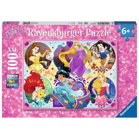 PUZZLE PRINTESELE DISNEY, 100 PIESE - poza 1