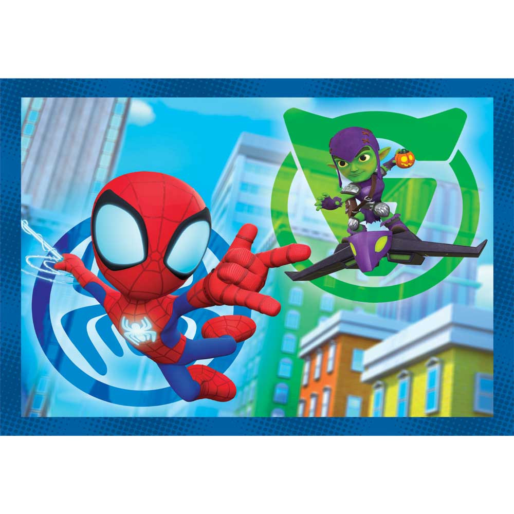 Puzzle progresiv Clementoni 4 in 1 Spidey and his Amazing Friends 21528 - poza 5