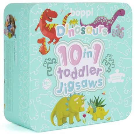 Puzzle progresiv Toddler 10 in 1, Boppi - Dinozauri - poza 2