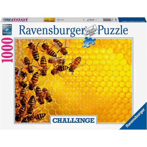 Puzzle Provocare Albine Si Fagure, 1000 Piese - poza 2