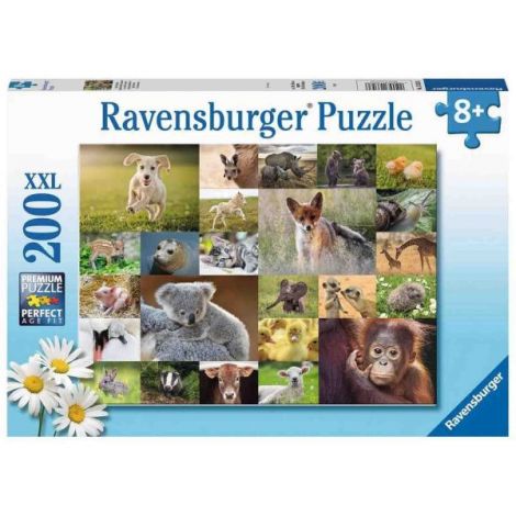 Puzzle Pui De Animale, 200 Piese - poza 2