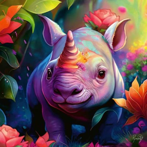 Puzzle puiuti de animale 3x49 piese - poza 2