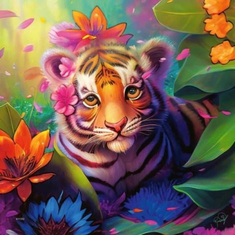 Puzzle puiuti de animale 3x49 piese - poza 3