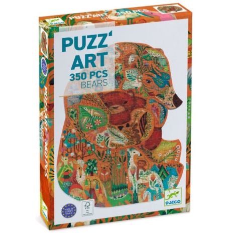 Puzzle Puzz'Art Ursul, Djeco - poza 1