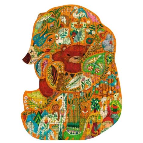 Puzzle Puzz'Art Ursul, Djeco - poza 2