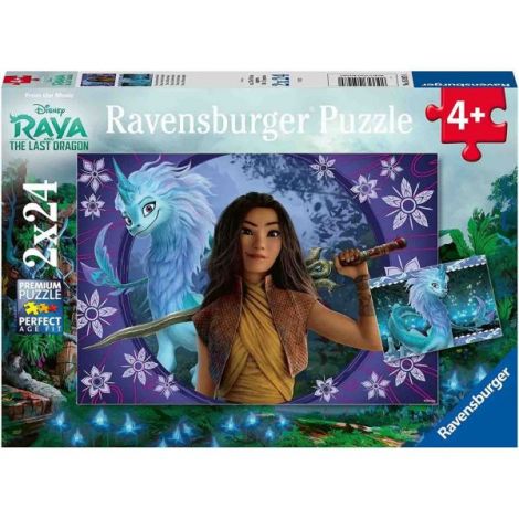 Puzzle Raya Si Ultimul Dragon, 2X24Piese - poza 2