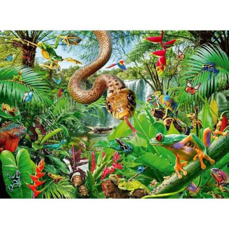 Puzzle Reptile, 300 Piese - poza 1