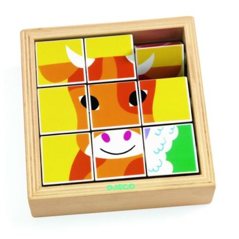 Puzzle rotativ Animoroll, Djeco - poza 3