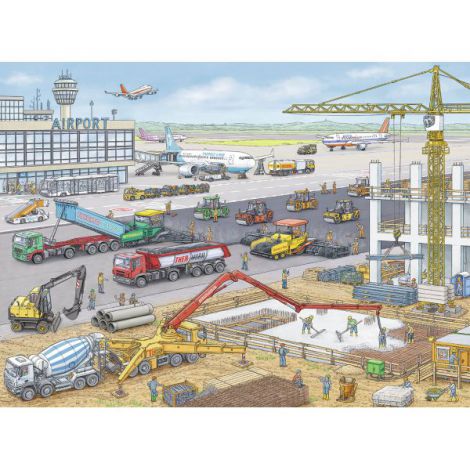 Puzzle Santier Aeroport, 100 Piese - poza 3