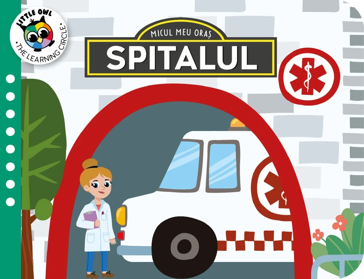 Puzzle si Joc Micul meu Oras Spitalul 16 piese - poza 2