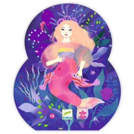 Puzzle Sirena Ella, Djeco - poza 1