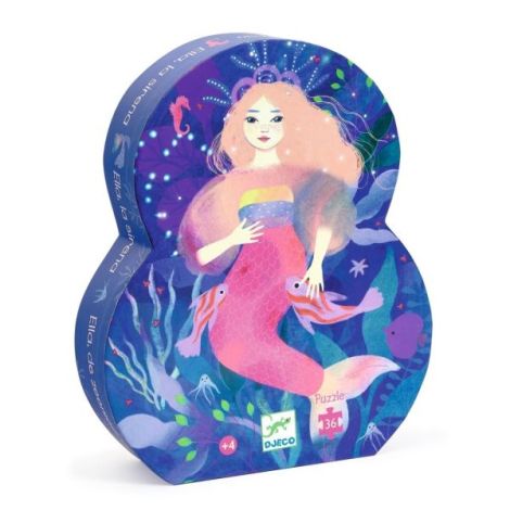 Puzzle Sirena Ella, Djeco - poza 3