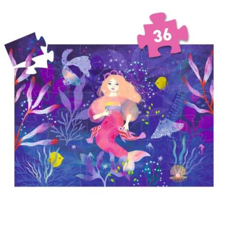 Puzzle Sirena Ella, Djeco - poza 4