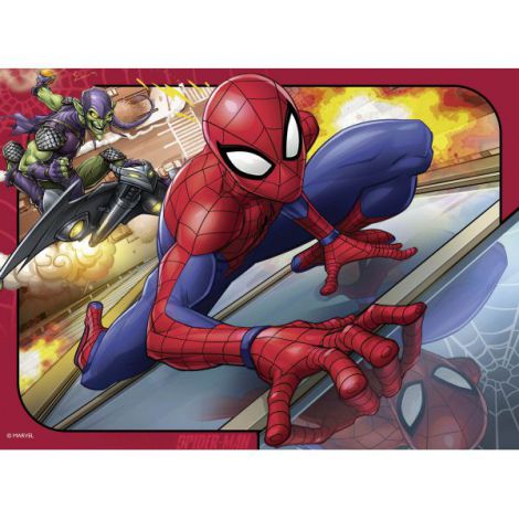 Puzzle spiderman, 12 16 20 24 piese - poza 3
