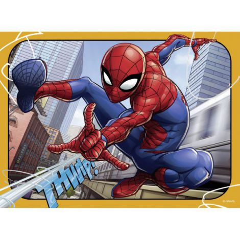 Puzzle spiderman, 12 16 20 24 piese - poza 4