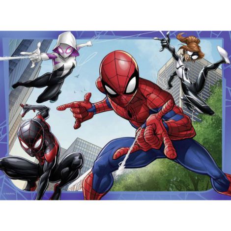Puzzle spiderman, 12 16 20 24 piese - poza 5