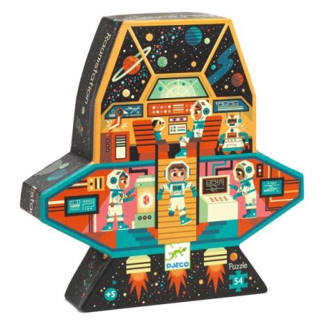 Puzzle Statia spatiala, Djeco - poza 4