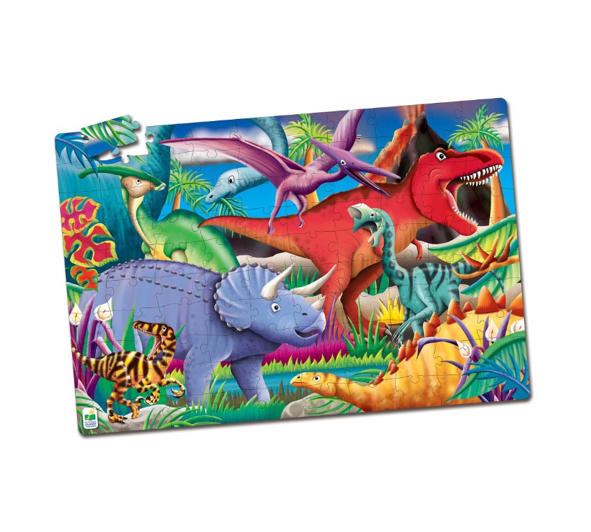 Puzzle Straluceste in intuneric The Learning Journey Dinozauri - poza 2