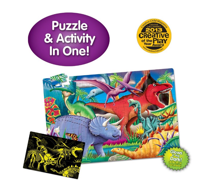 Puzzle Straluceste in intuneric The Learning Journey Dinozauri - poza 5