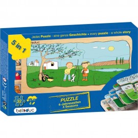 Puzzle stratificat Anotimpurile - poza 1