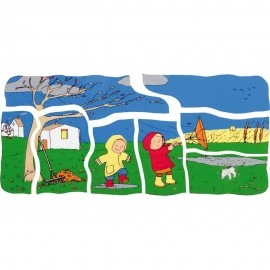 Puzzle stratificat Anotimpurile - poza 4