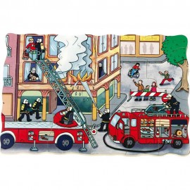 Puzzle stratificat Brigada de Pompieri - poza 3