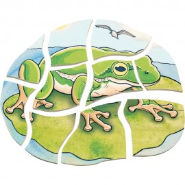 Puzzle stratificat Broasca - poza 1