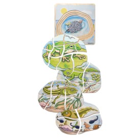 Puzzle stratificat Broasca - poza 2
