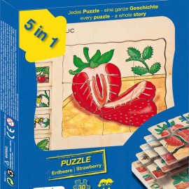 Puzzle stratificat Capsuna - poza 1