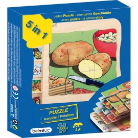 Puzzle stratificat Cartoful - poza 1