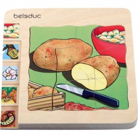 Puzzle stratificat Cartoful - poza 2