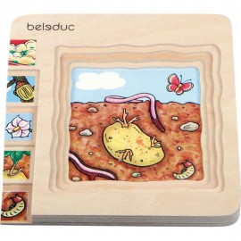 Puzzle stratificat Cartoful - poza 3