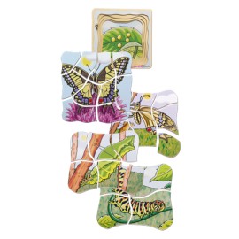 Puzzle stratificat - Fluturele - poza 3