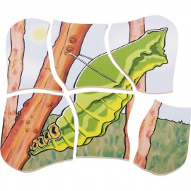 Puzzle stratificat - Fluturele - poza 5