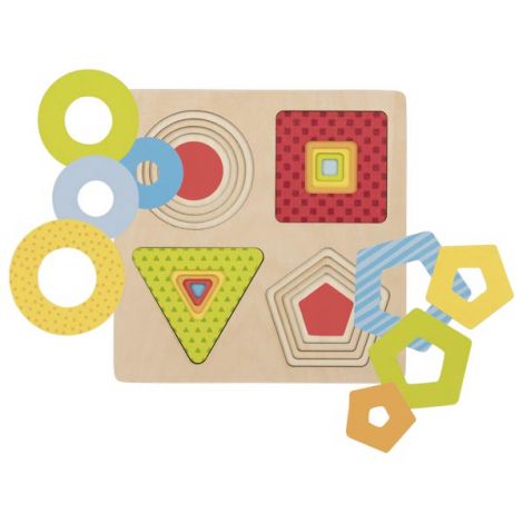 Puzzle stratificat Forme geometrice - poza 1