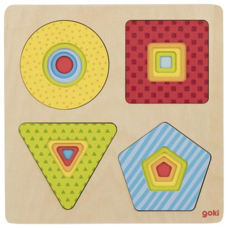 Puzzle stratificat Forme geometrice - poza 2