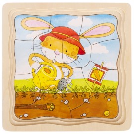 Puzzle stratificat Gradina iepurasilor - poza 3
