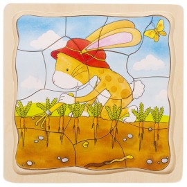 Puzzle stratificat Gradina iepurasilor - poza 4