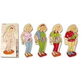 Puzzle stratificat Mama si Copilul - poza 2
