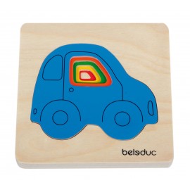 Puzzle stratificat Masina - poza 1