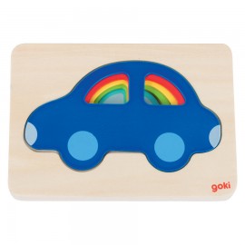 Puzzle stratificat Masinute colorate - poza 3